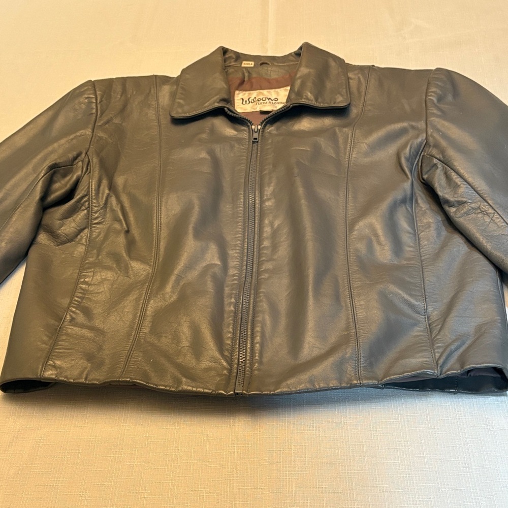 Wilsons Leather Men's Gray Jacket Size 42 - Picture 6 of 12